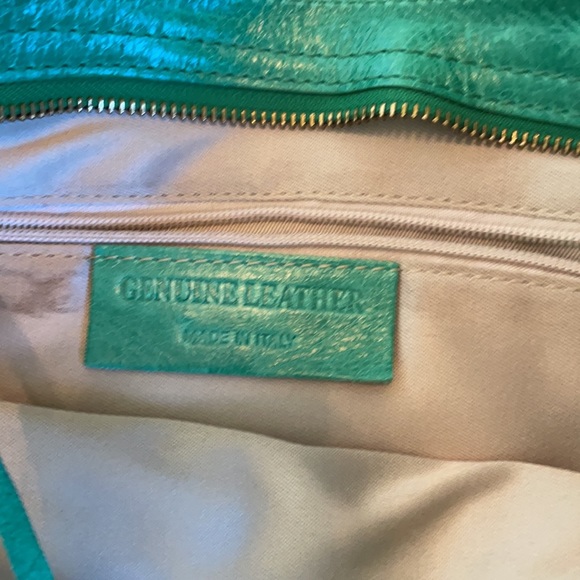 Green Italian purse - Picture 5 of 6